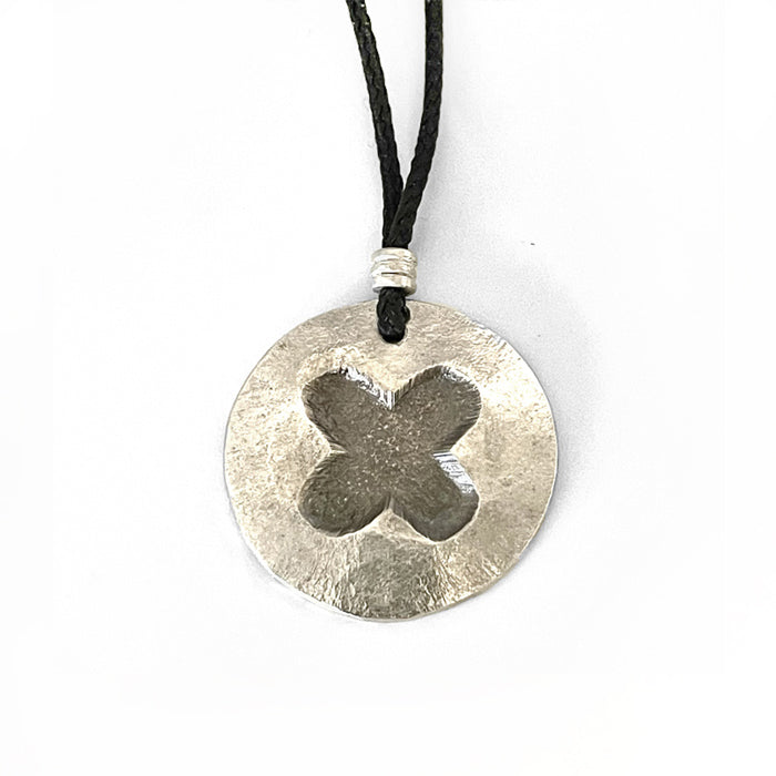 Fine and Sterling Silver Cross Pendant